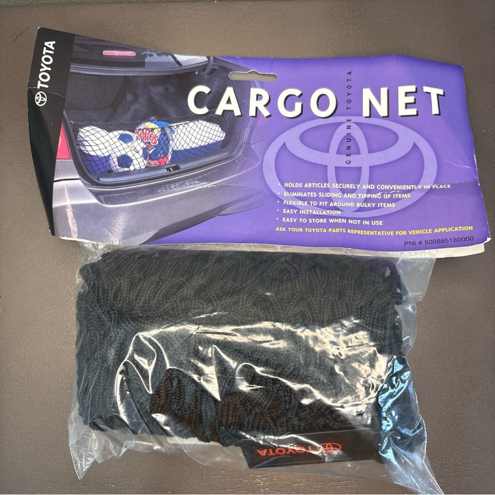 Toyota OEM 4Runner Trunk Cargo Net Part No. PT347-89100 New Genuine
